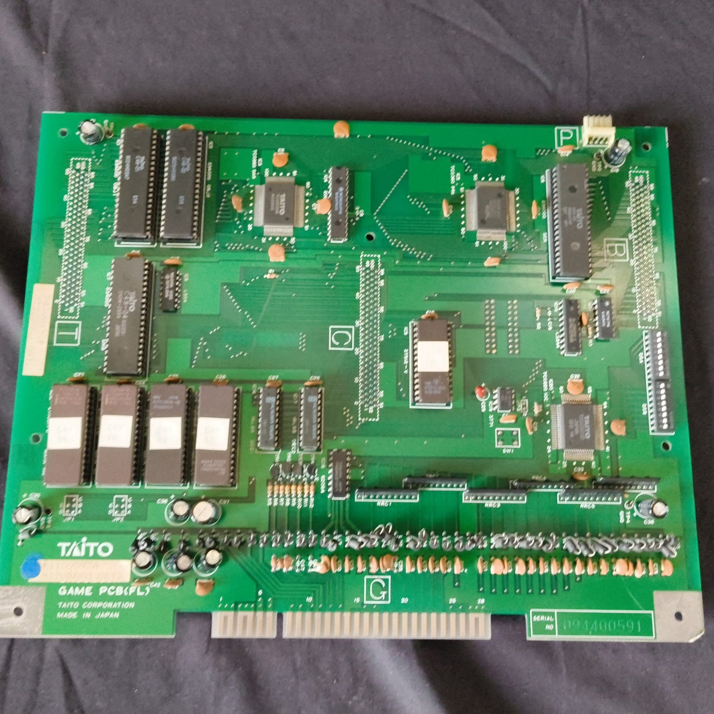 Mizubaku Adventure no Daibouken Liquid Kids TAITO F2 Arcard System JAMMA B Board