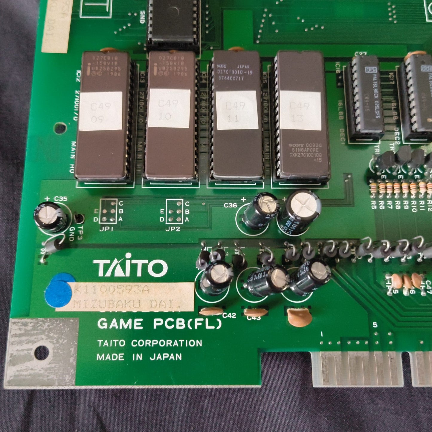 Mizubaku Adventure no Daibouken Liquid Kids TAITO F2 Arcard System JAMMA B Board