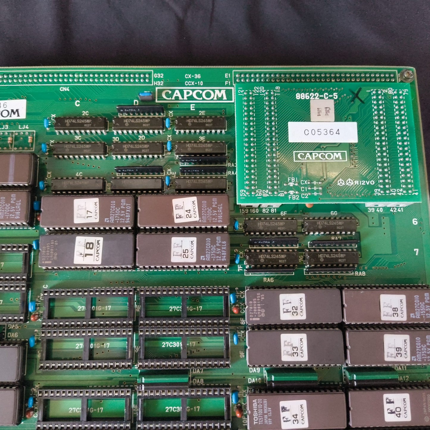 Authentic, Final Fight CAPCOM CPS1 JAMMA system Arcade Board set, Working Japan