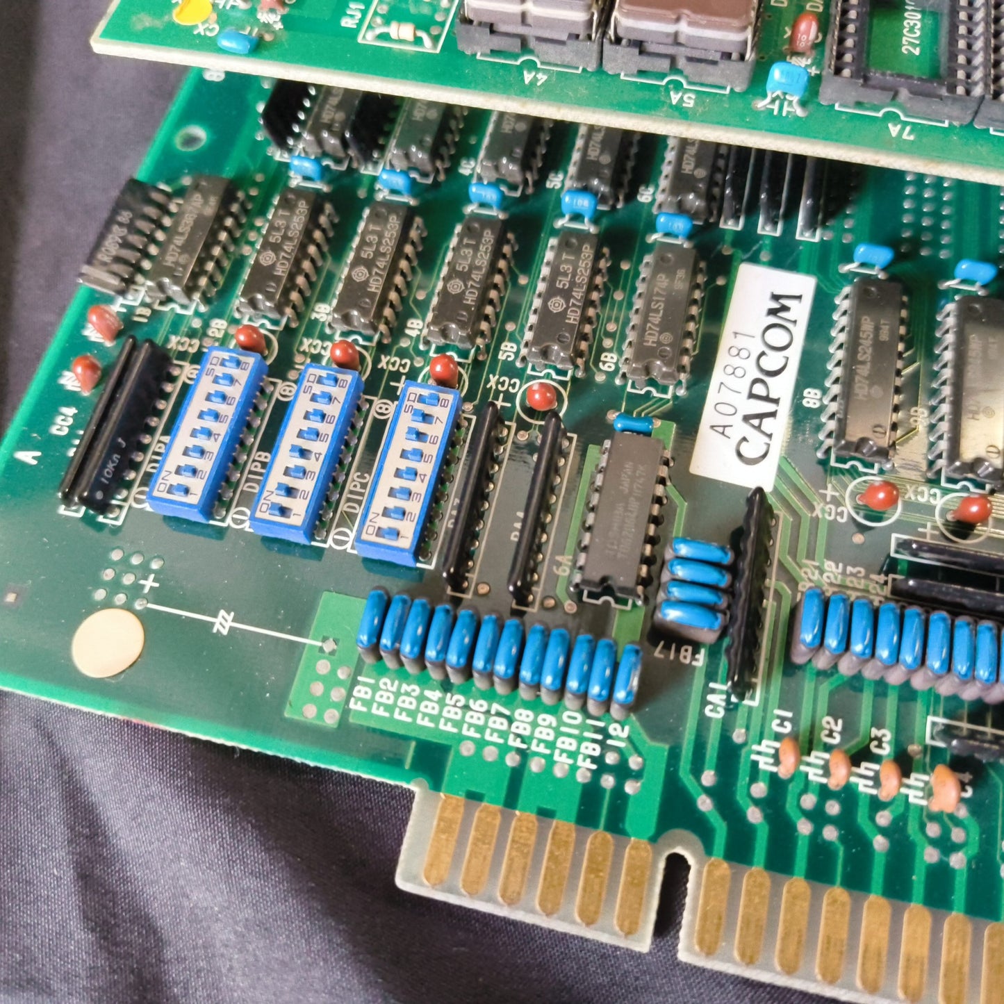 Authentic, Final Fight CAPCOM CPS1 JAMMA system Arcade Board set, Working Japan