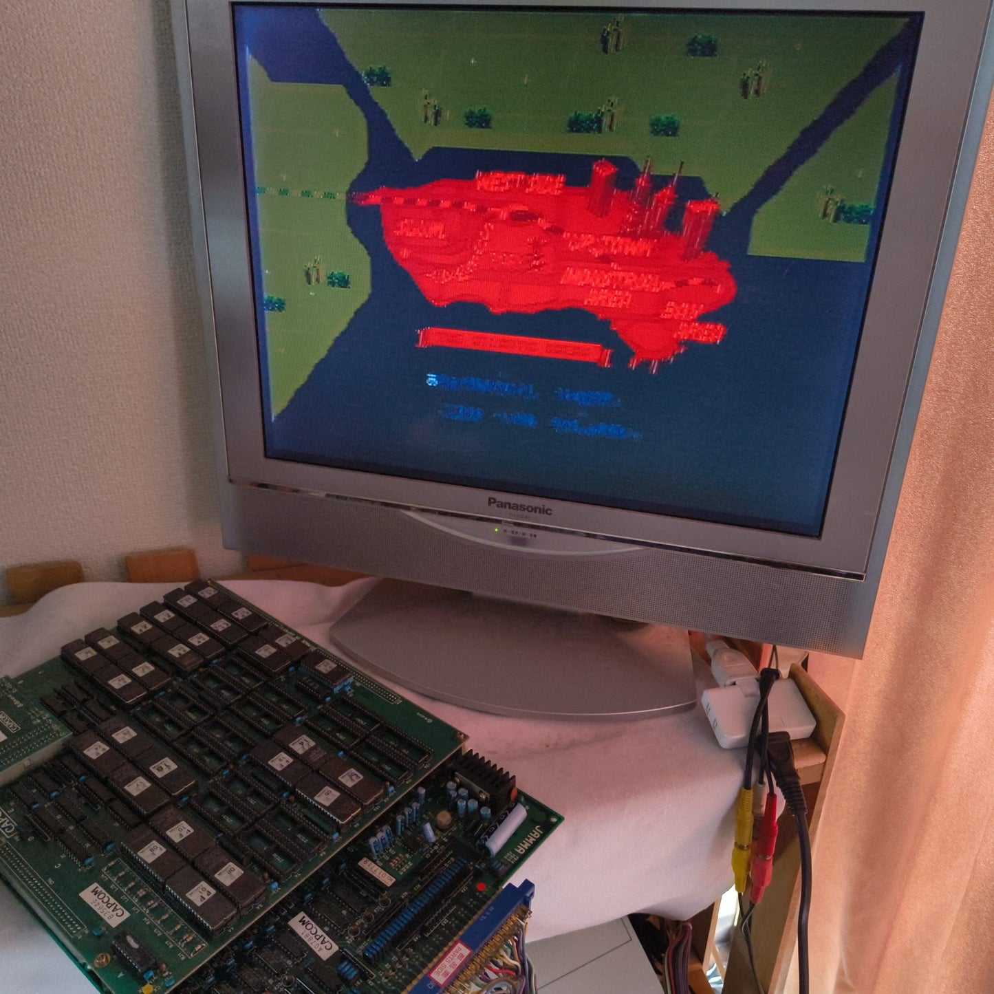 Authentic, Final Fight CAPCOM CPS1 JAMMA system Arcade Board set, Working Japan