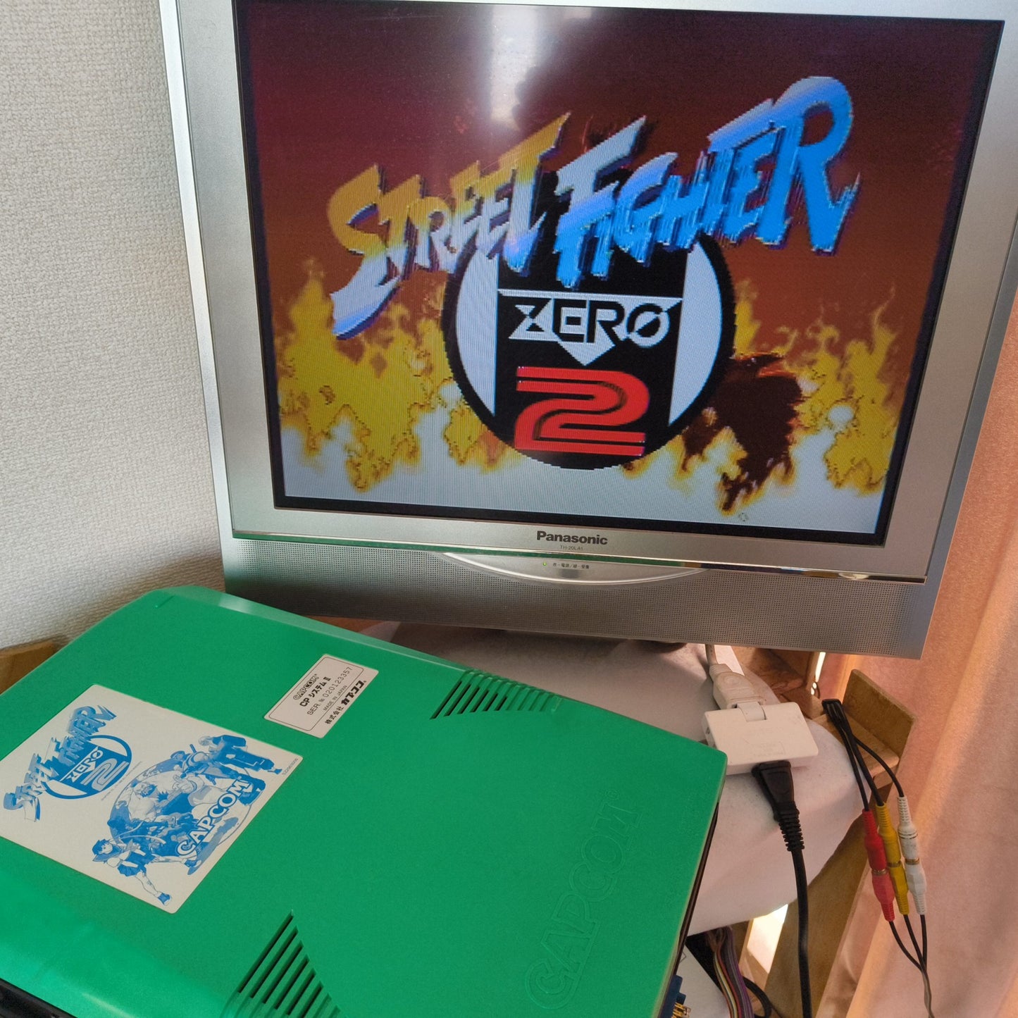 Street Fighet ZERO 2 CAPCOM CPS2 Arcade Cartridge B Board only, Working, Japan