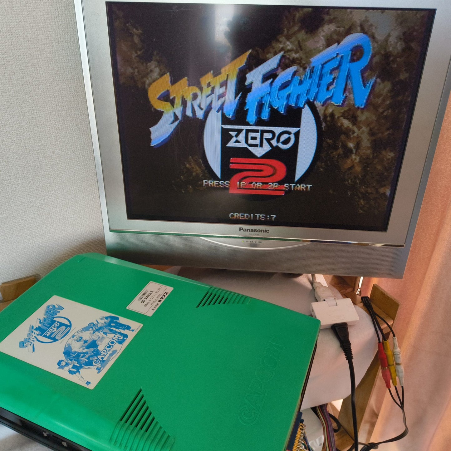 Street Fighet ZERO 2 CAPCOM CPS2 Arcade Cartridge B Board only, Working, Japan