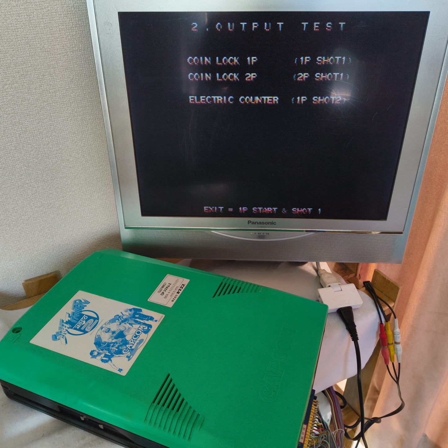 CAPCOM CPS2 System JAMMA Motherboard (A Board) set, working, Japan, -i0123-1