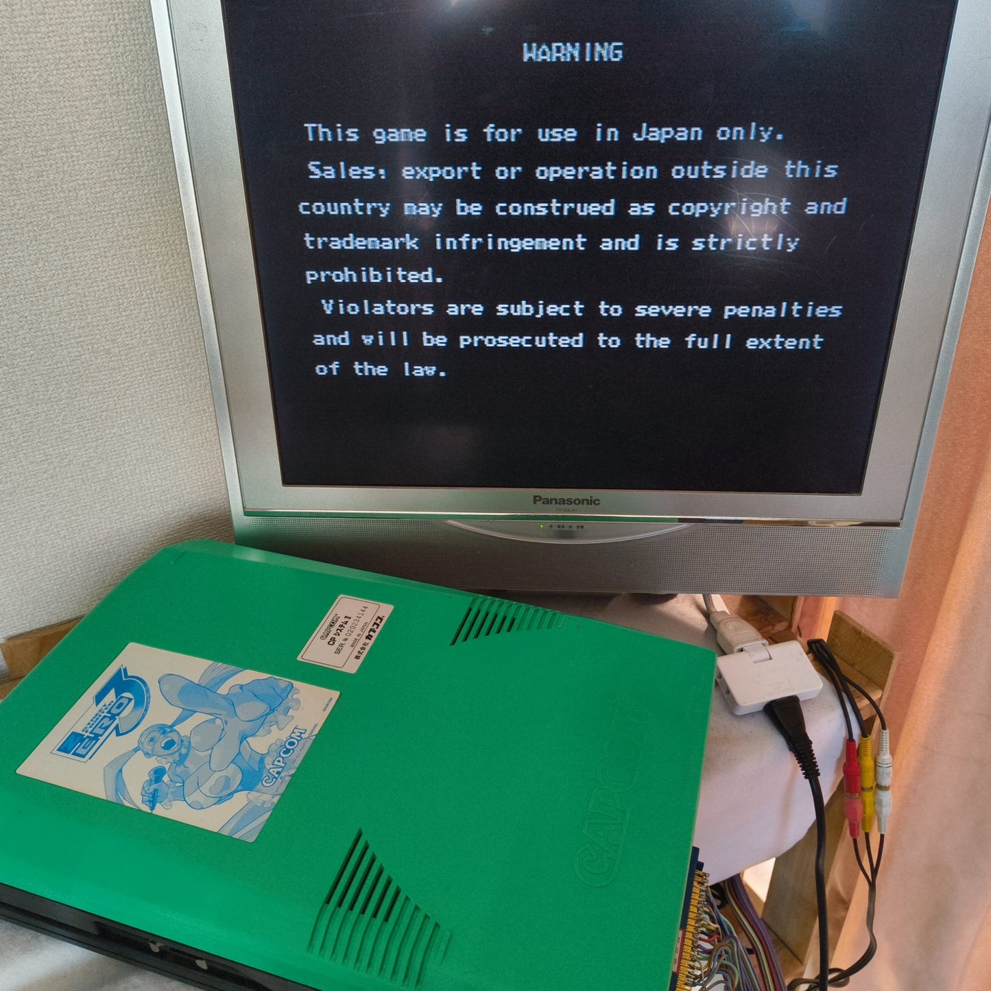 Street Fighet ZERO 3 CAPCOM CPS2 Arcade Cartridge B Board only, Working, Japan