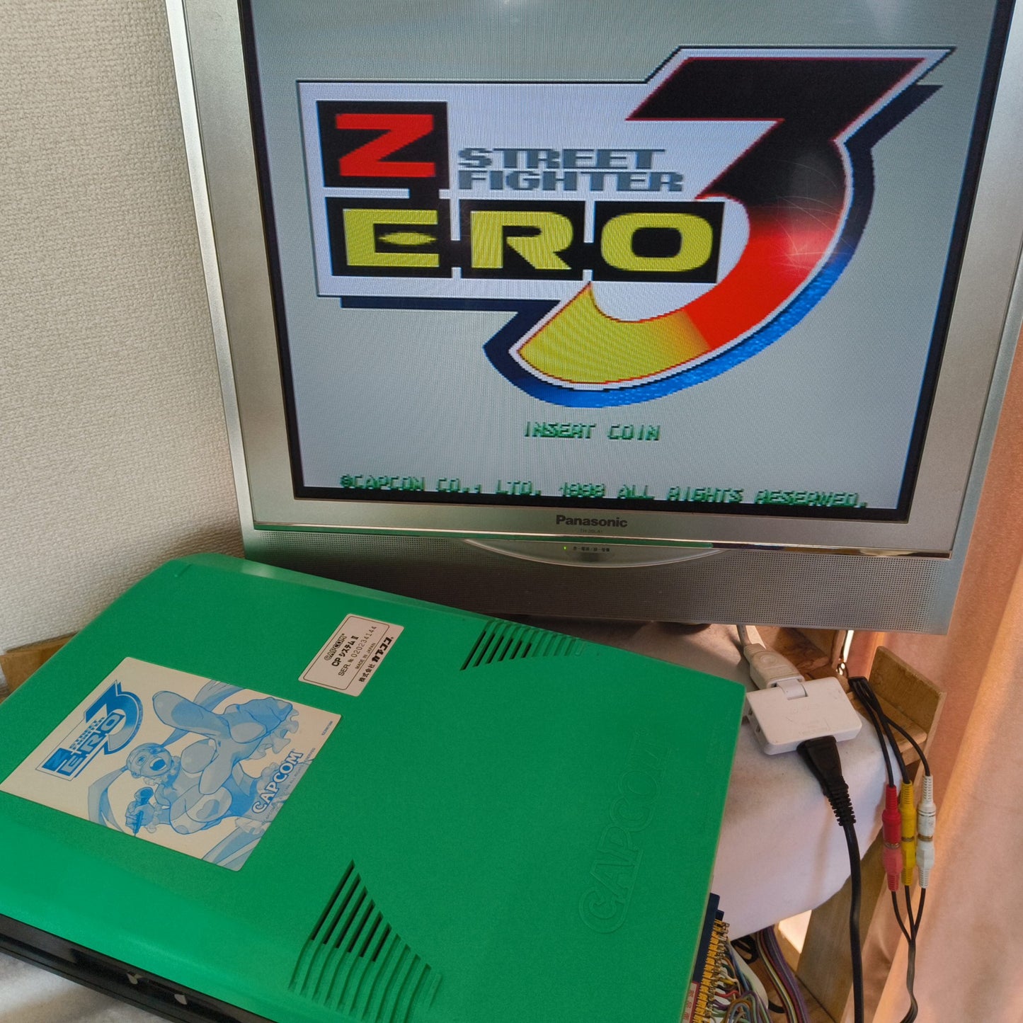 Street Fighet ZERO 3 CAPCOM CPS2 Arcade Cartridge B Board only, Working, Japan