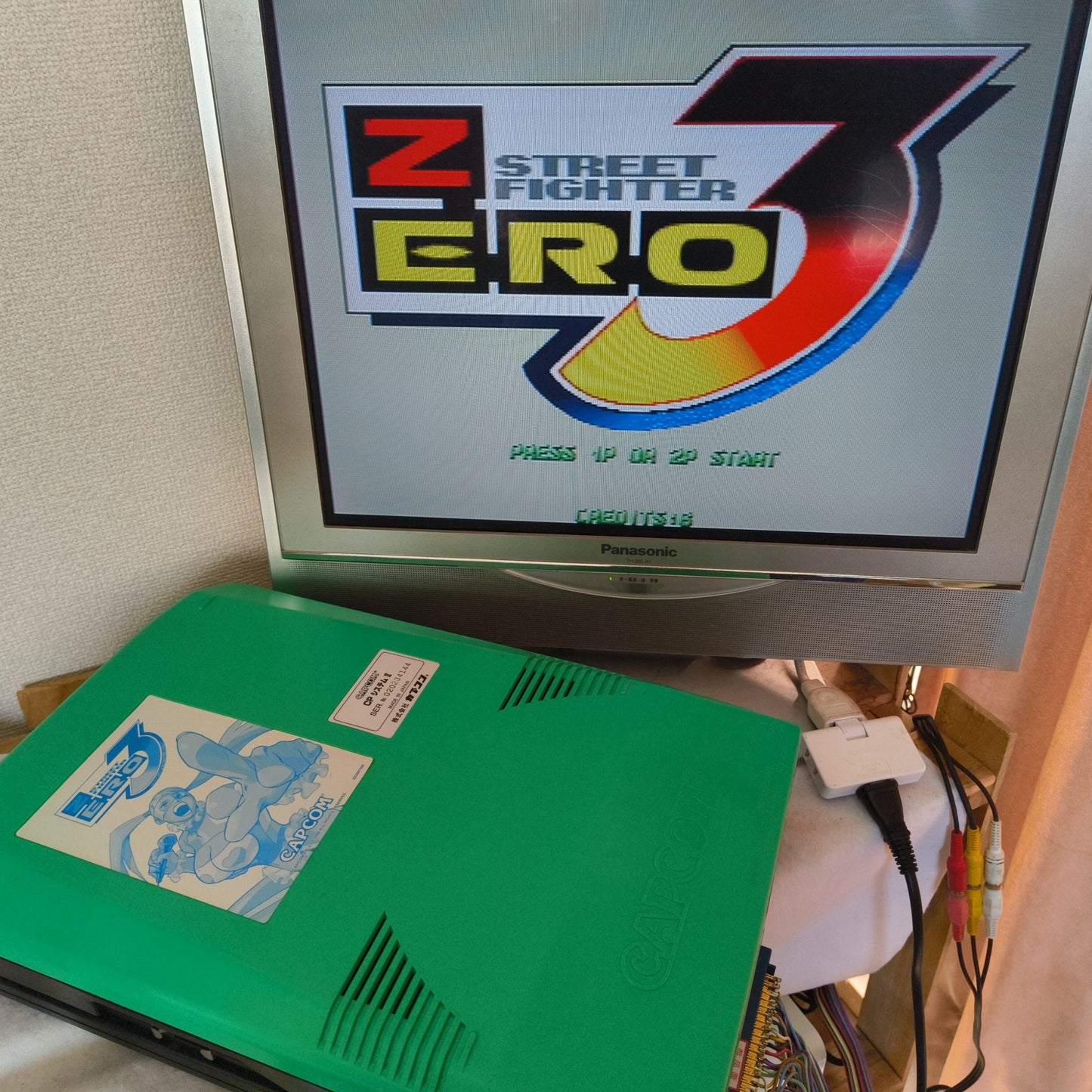 Street Fighet ZERO 3 CAPCOM CPS2 Arcade Cartridge B Board only, Working, Japan