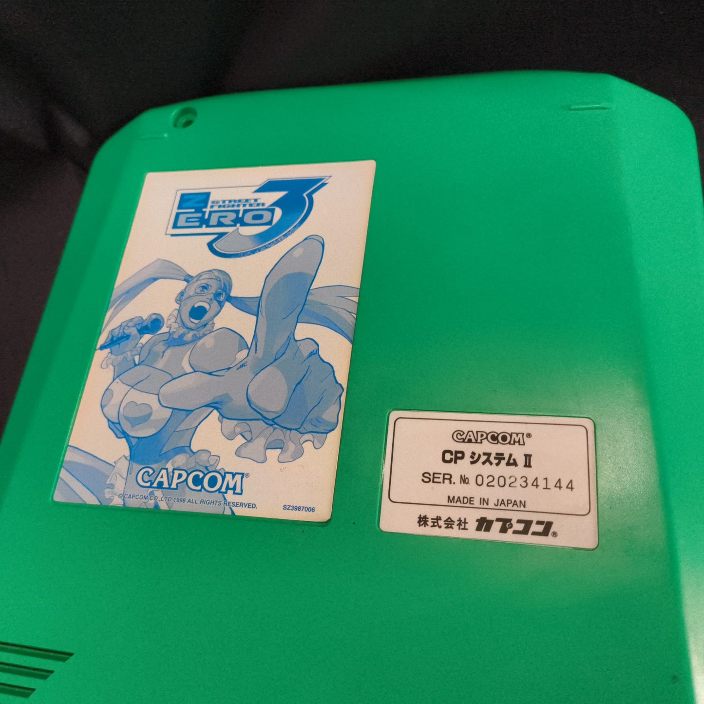 Street Fighet ZERO 3 CAPCOM CPS2 Arcade Cartridge B Board only, Working, Japan