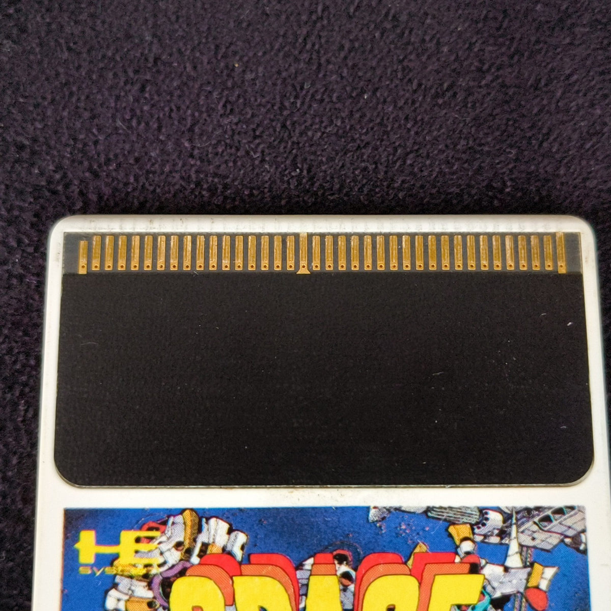 Taito Space Invaders Fukkatsu no Hi PC Engine HuCard Cart Working Japan Import