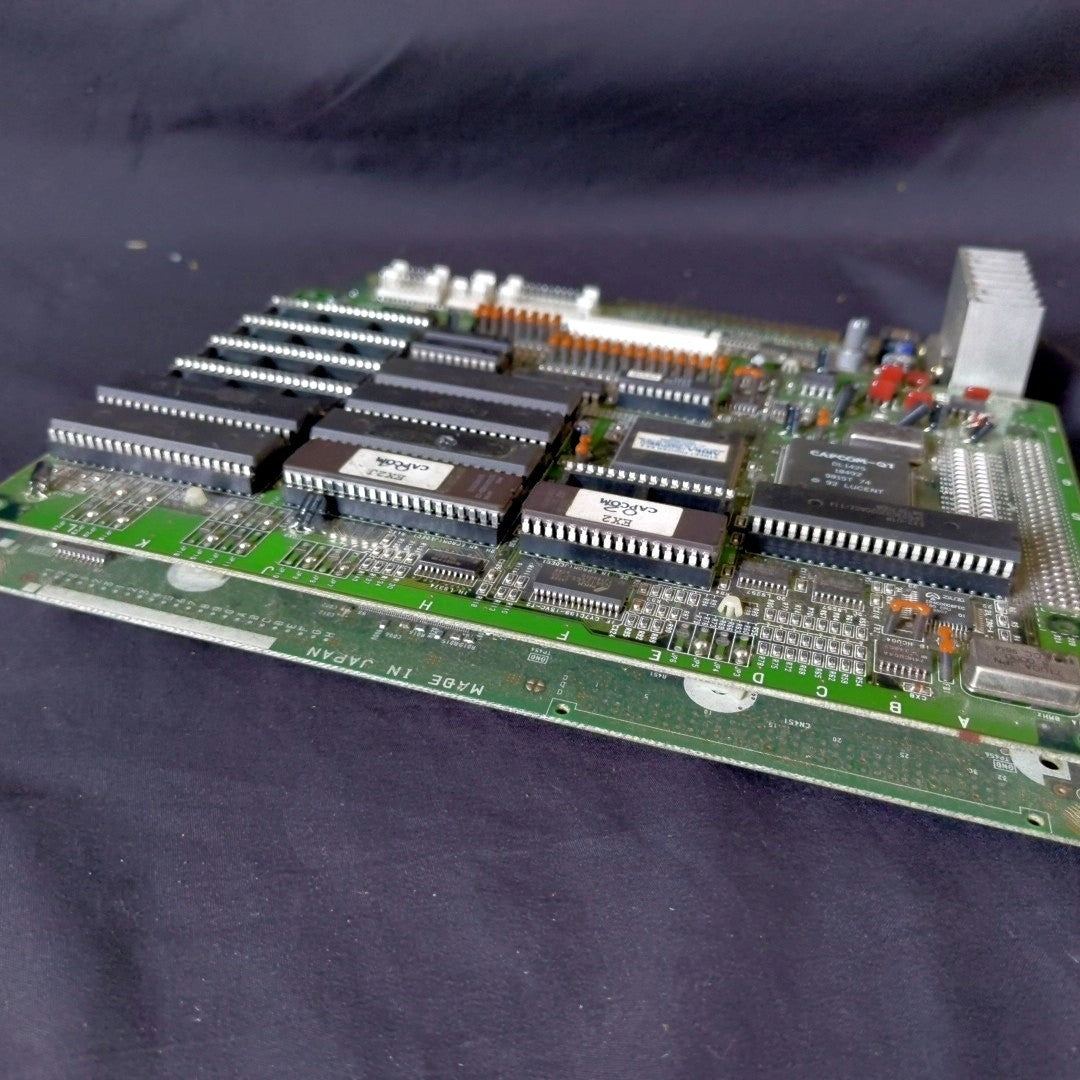 CAPCOM ARIKA Street Fighter EX2 JAMMA Arcade PCB 2-Board Set Working, Japan