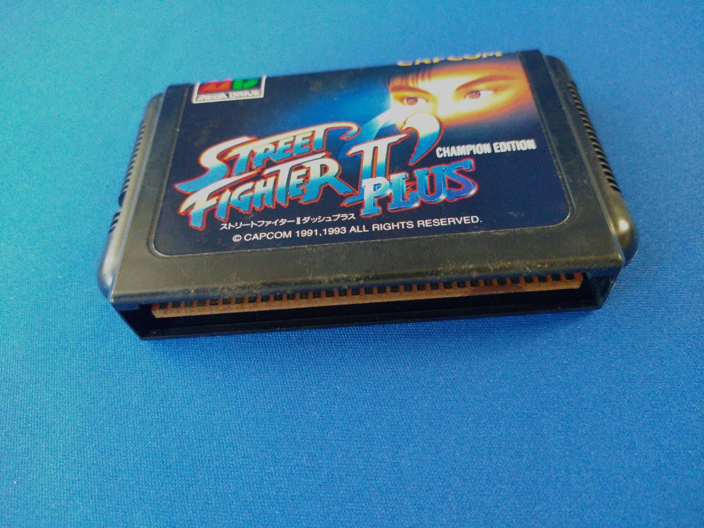 Street Fighter 2 Dash SEGA MEGA DRIVE Genesis W/Manual, Box, working-f0504-