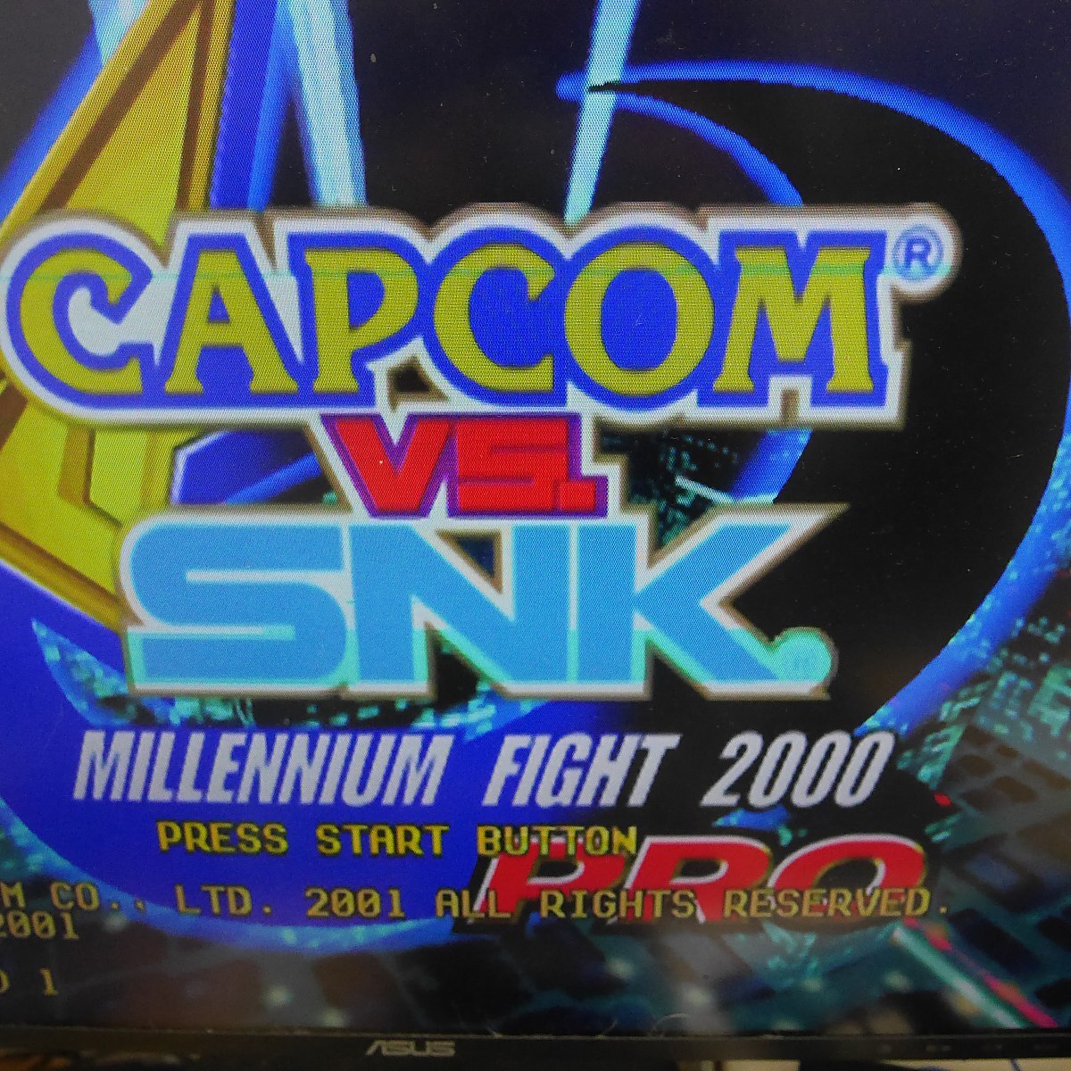 CAPCOM vs SNK MILLENNNIUM FIGHT 2 NAOMI GD-ROM Disk, KEY chip set, working-g0722