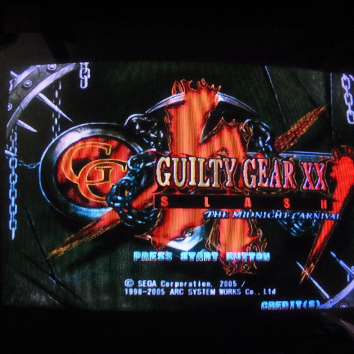 GUILTY GEAR XX SLASH NAOMI GD-ROM Disk, KEY chip, Manual, Paper works-f0827-2