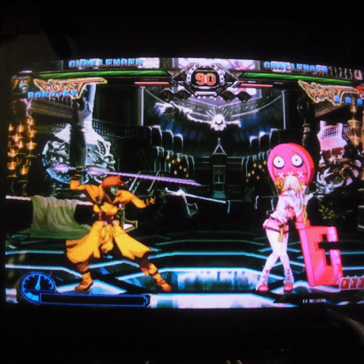 GUILTY GEAR XX SLASH NAOMI GD-ROM Disk, KEY chip, Manual, Paper works-f0827-2