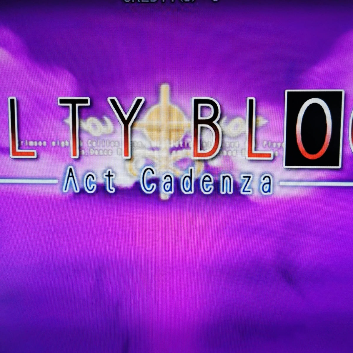 MELTY BLOOD ACT CADENZA ECOLE NAOMI GD-ROM Disk, KEY chip set, Working-h0207-