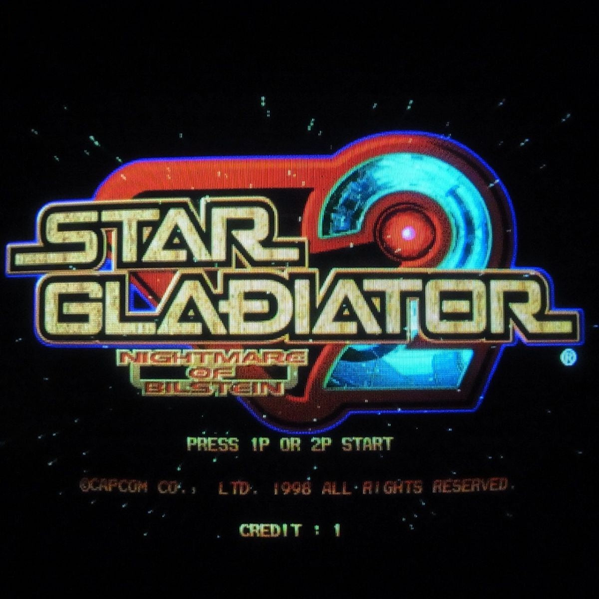 STAR GLADIATOR 2 CAPCOM ZN-2 system Arcade Cartridge B Board w/Inst cards-h0214-
