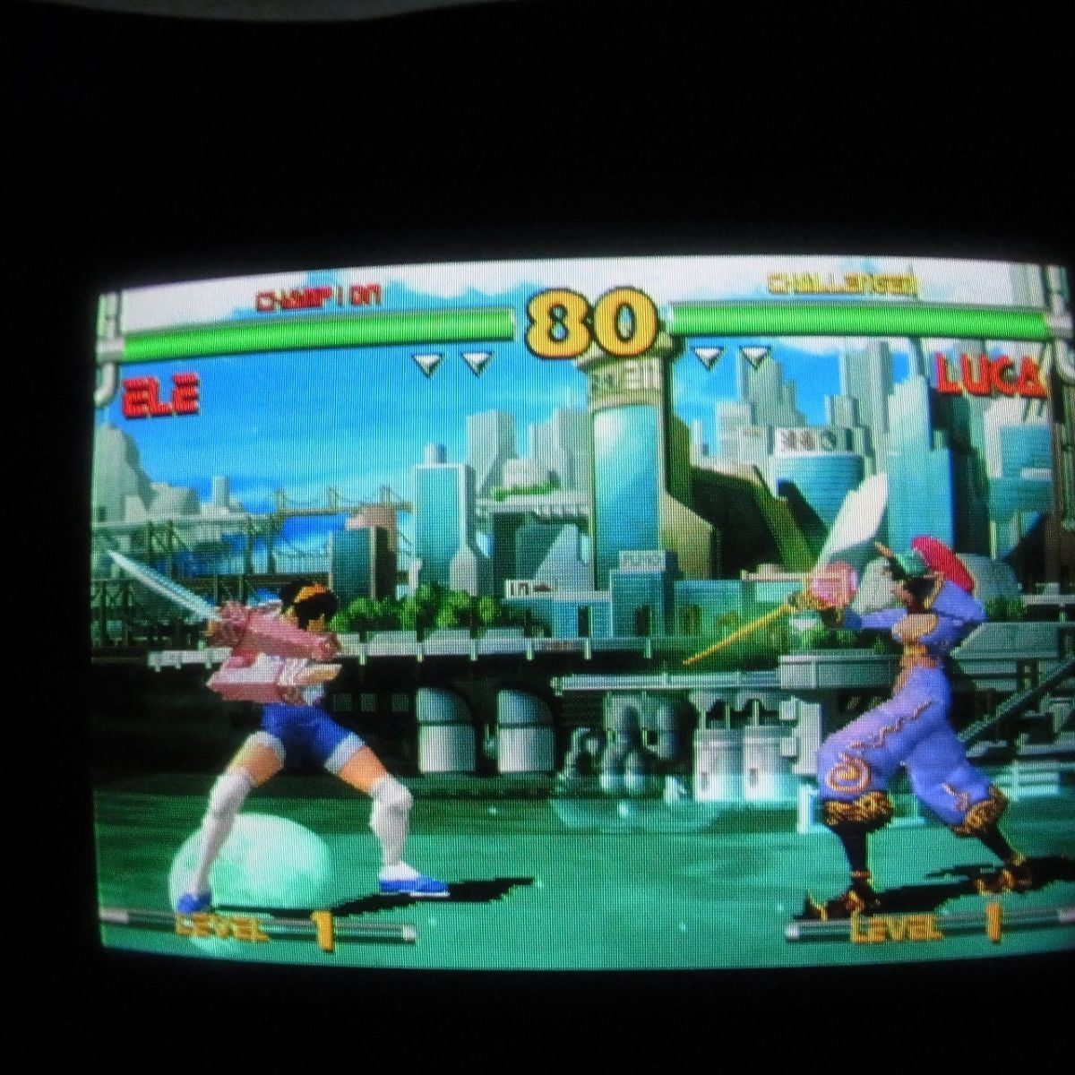 STAR GLADIATOR 2 CAPCOM ZN-2 system Arcade Cartridge B Board w/Inst cards-h0214-