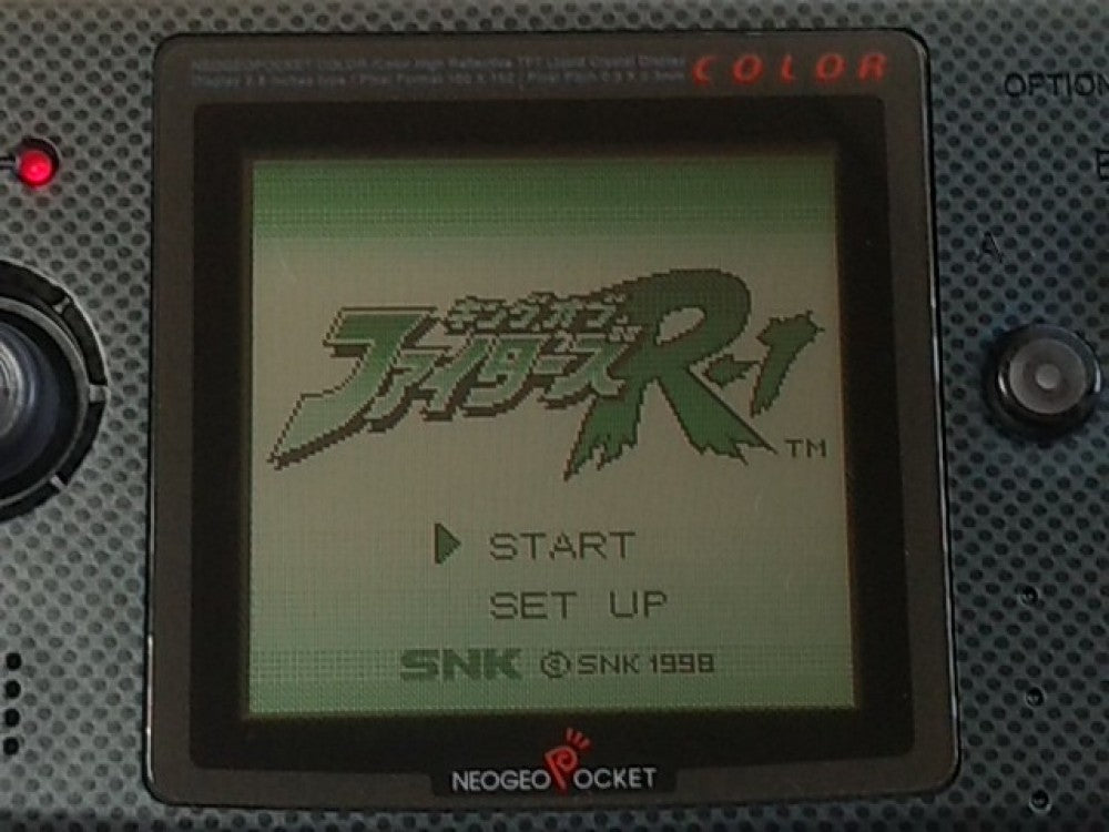 The King of Fighters R-1 Round one NEOGEO Pocket NGP Working, No manual -g0328-