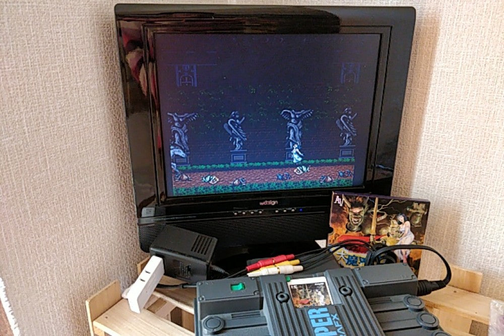 DAIMAKAIMURA/Ghouls'n Ghosts for NEC SuperGrafx PC Engine w/Manual, Box, Working