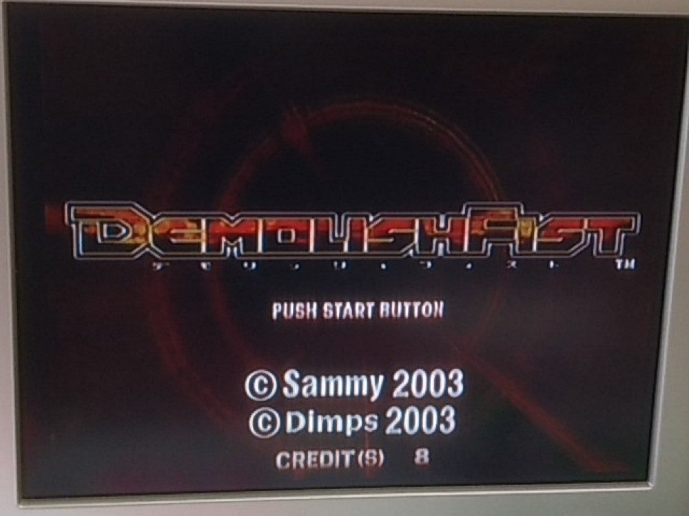 DEMOLISH FIST SUMMY Atomiswave game cartridge only, working-g1204-