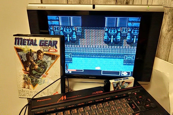 Metal Gear MSX/MSX2 Game Cartridge, Manual and Boxed set, Working Japan-h0702-