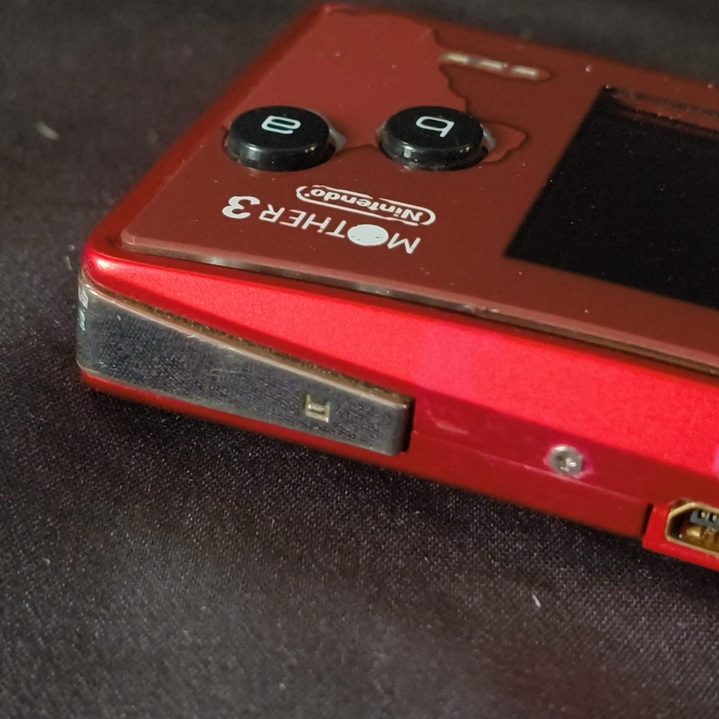 Nintendo Gameboy Micro Mother 3 limited edition console OXY-001, Working, Japan