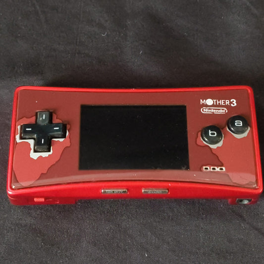 Nintendo Gameboy Micro Mother 3 limited edition console OXY-001, Working, Japan