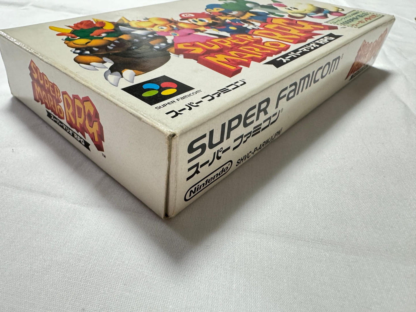 Super Mario RPG Nintendo Super Famicom Game Cartridge w/Manual, Box set-f0914-