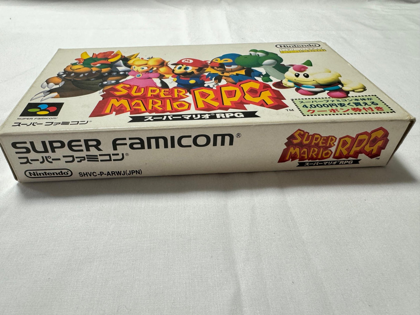 Super Mario RPG Nintendo Super Famicom Game Cartridge w/Manual, Box set-f0914-