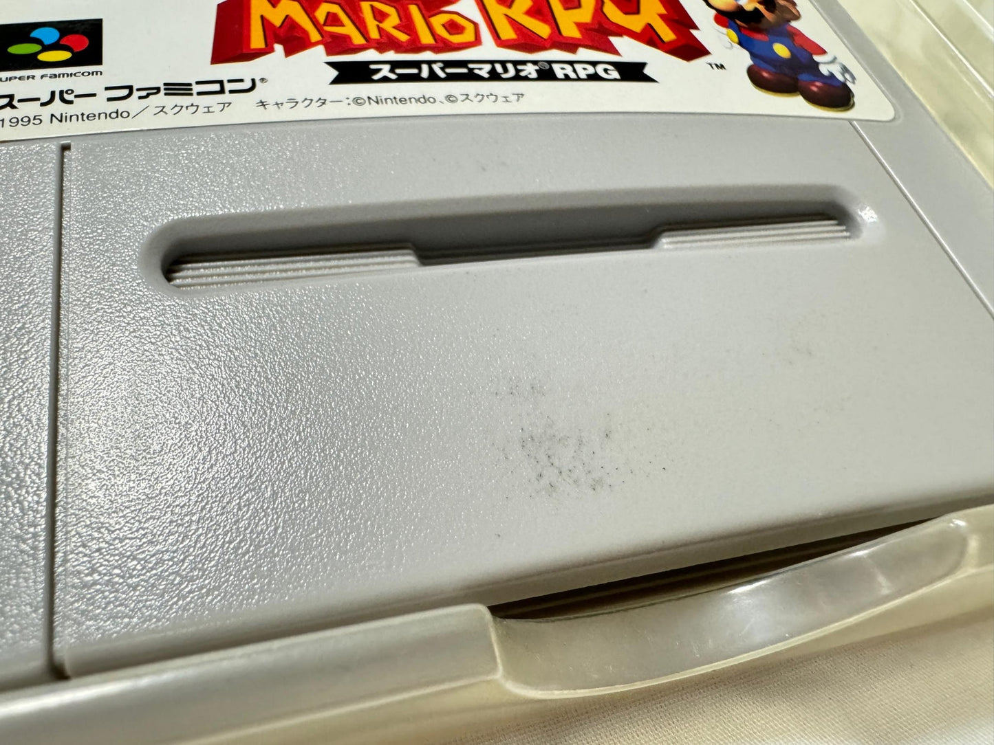 Super Mario RPG Nintendo Super Famicom Game Cartridge w/Manual, Box set-f0914-