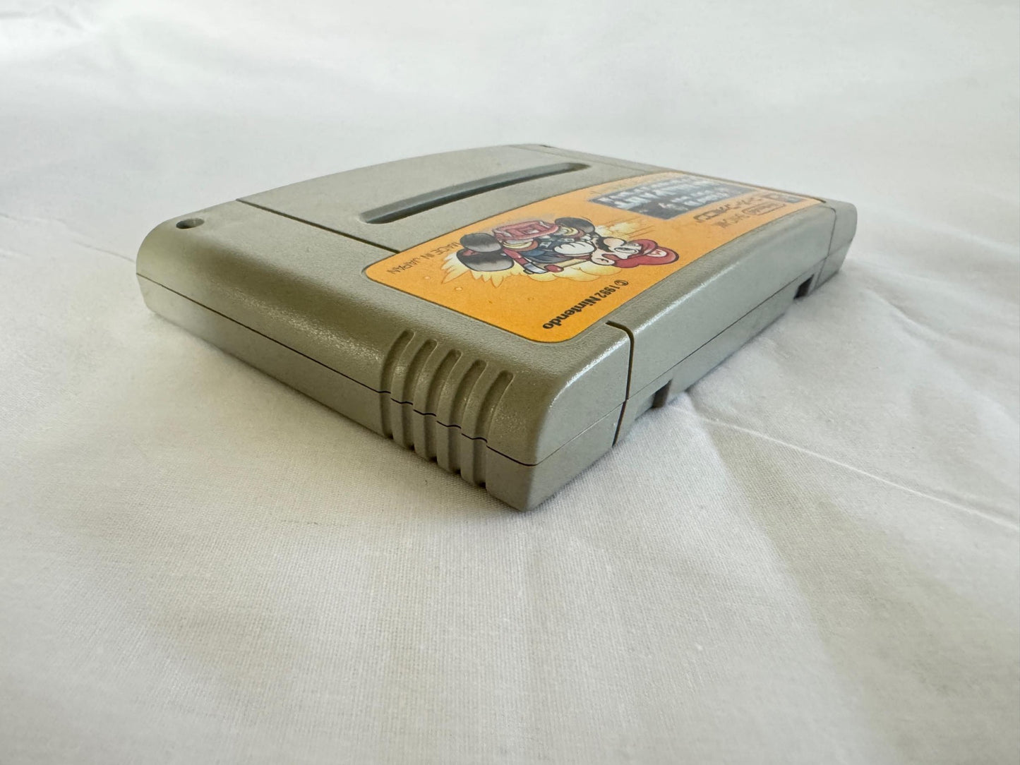 SUPER MARIO CART Nintendo Super Famicom Game Cart w/Manual, Box set-g0824-