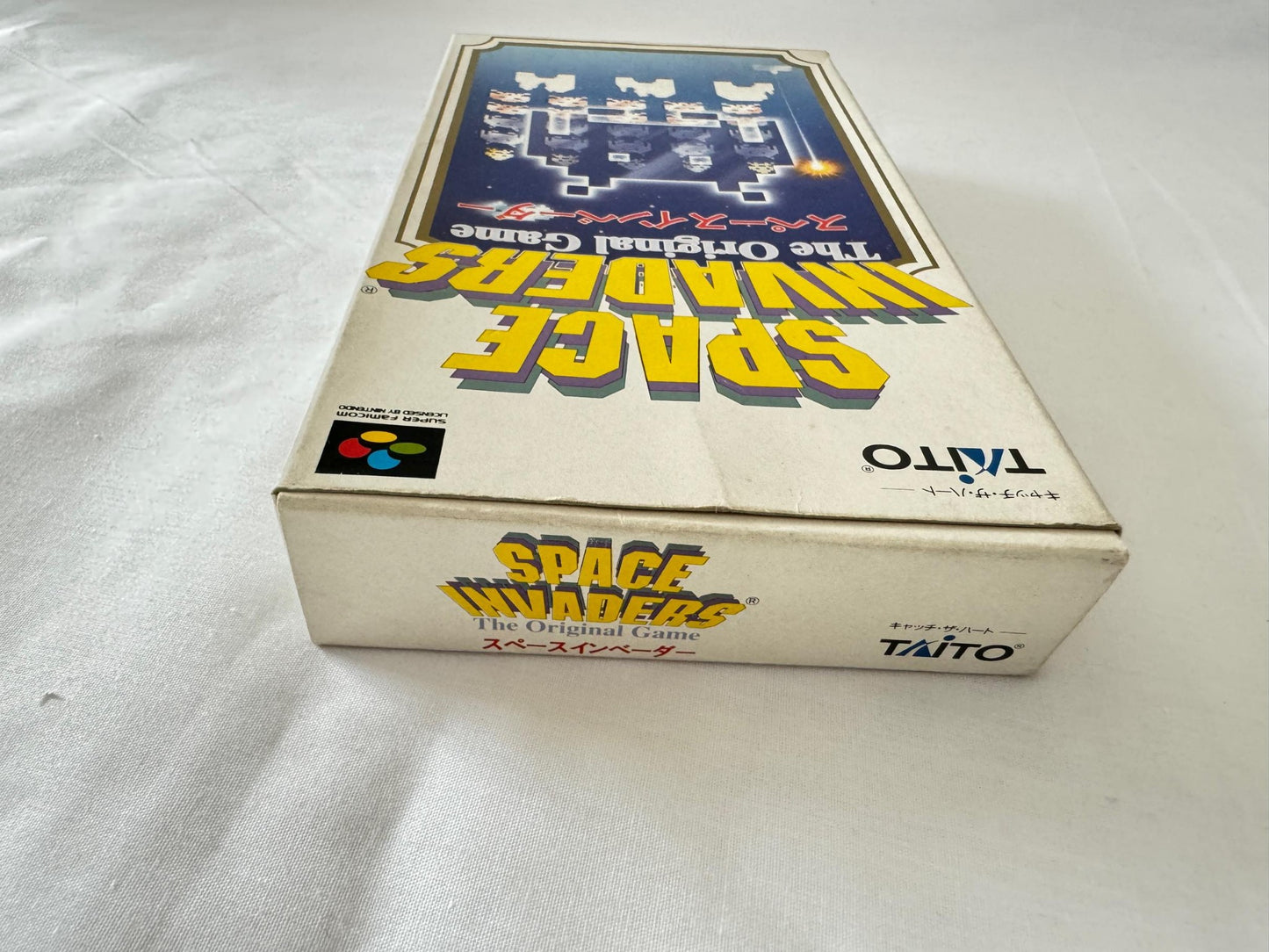 Space Invader The Original Game Super Famicom SFC SNES Cart,Manual,Boxed-g0824-