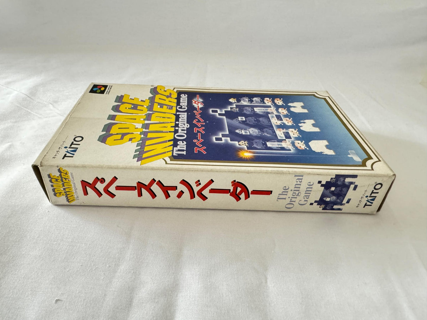 Space Invader The Original Game Super Famicom SFC SNES Cart,Manual,Boxed-g0824-