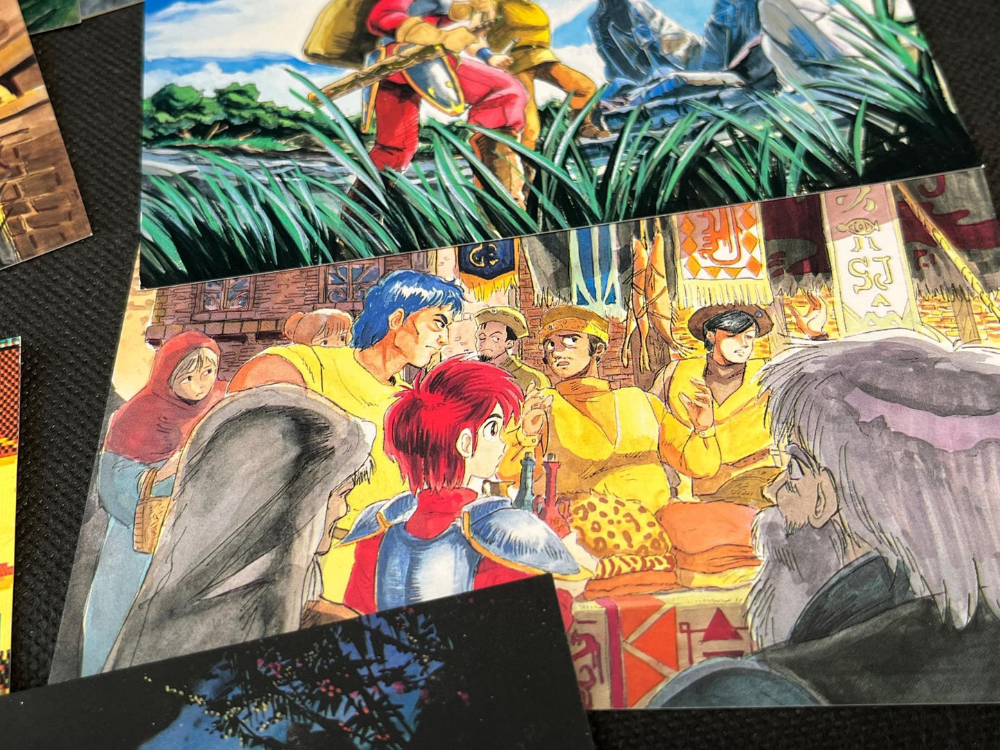 PC-8801 Ys 3, Ys III: Wanderers from Ys W/Box, manual, set, Partly tested-h0711-