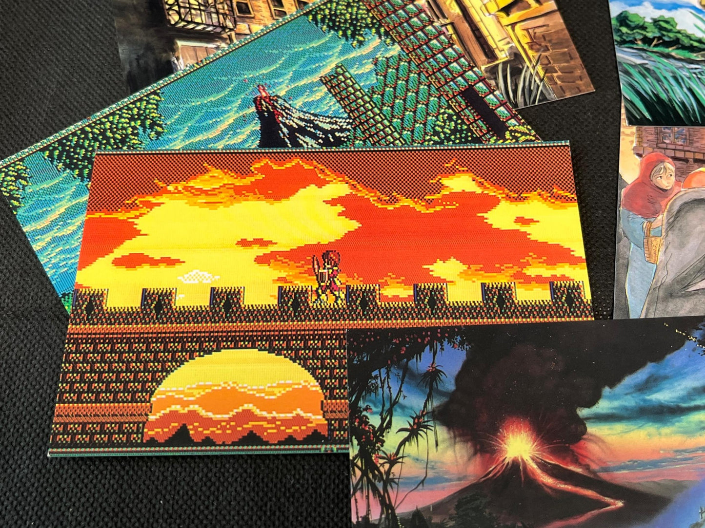 PC-8801 Ys 3, Ys III: Wanderers from Ys W/Box, manual, set, Partly tested-h0711-