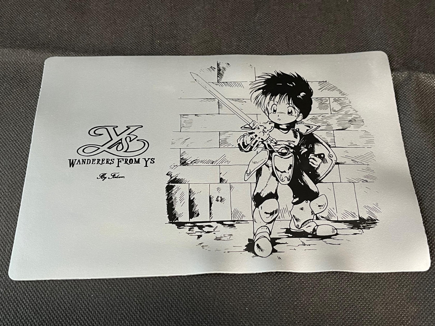 PC-8801 Ys 3, Ys III: Wanderers from Ys W/Box, manual, set, Partly tested-h0711-