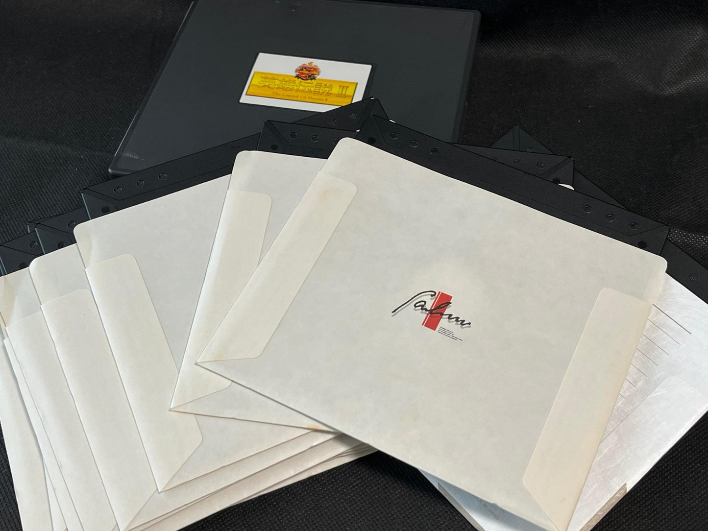 PC-8801 Dragon Slayer: The Legend of Heroes 2 W/Box, manual, Partly tested-h0711