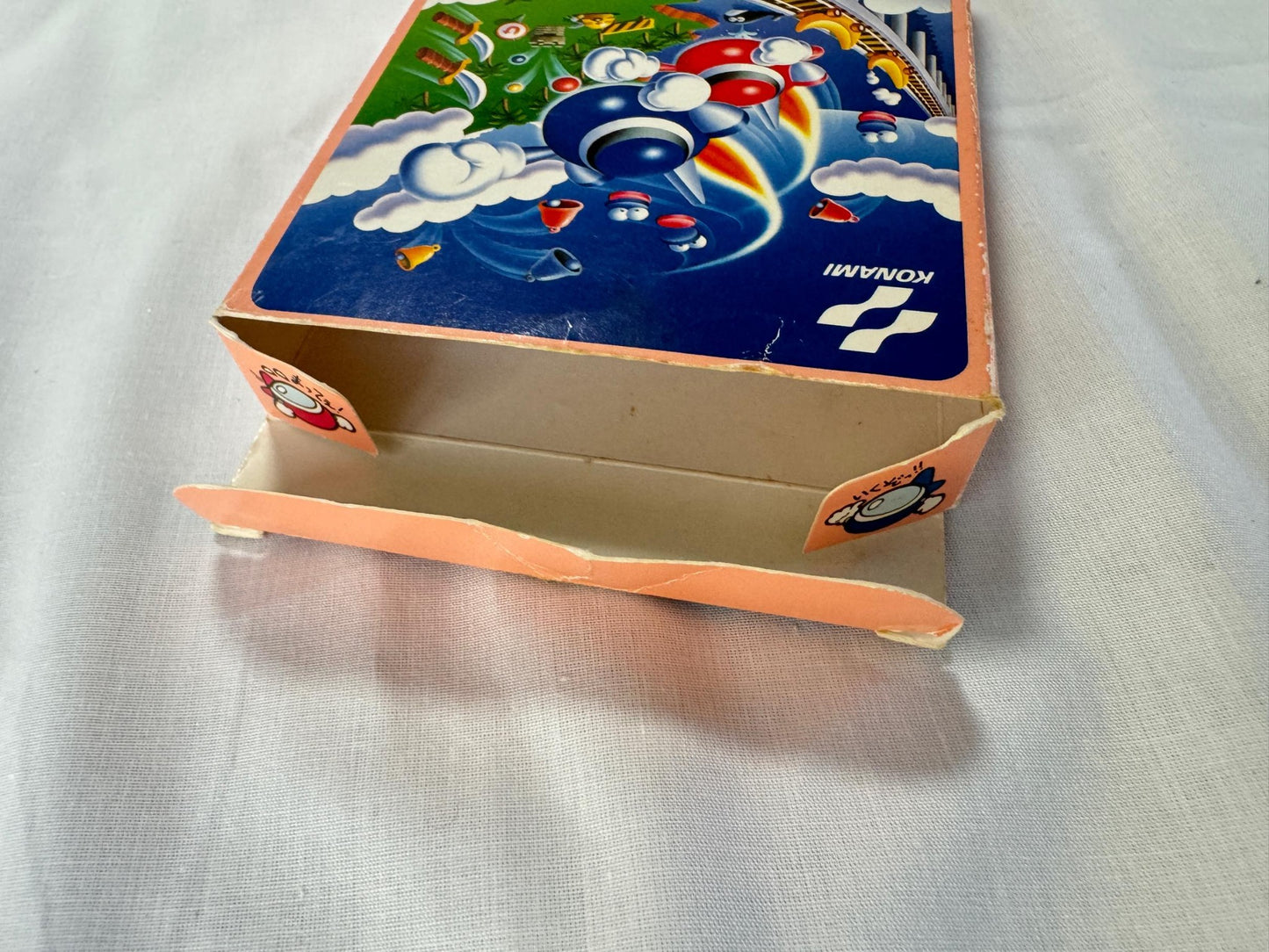 TWINBEE 3 Poko Poko Nintendo Famicom FC Cart w/Box Japan Twin bee-g1126-