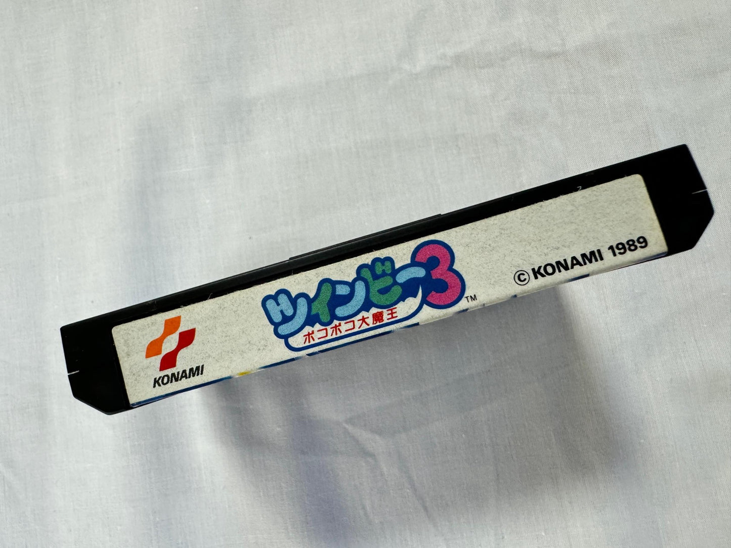 TWINBEE 3 Poko Poko Nintendo Famicom FC Cart w/Box Japan Twin bee-g1126-