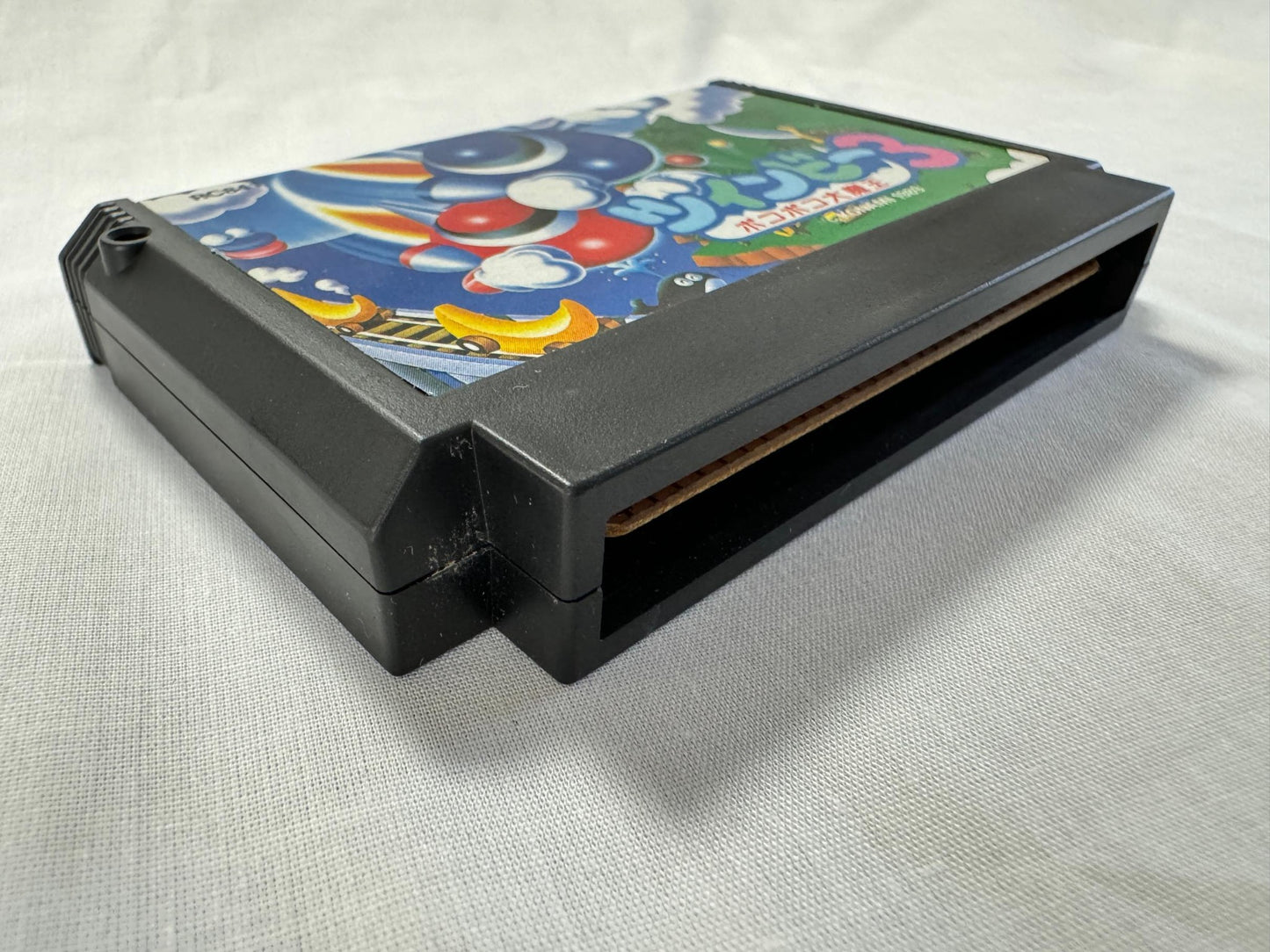 TWINBEE 3 Poko Poko Nintendo Famicom FC Cart w/Box Japan Twin bee-g1126-