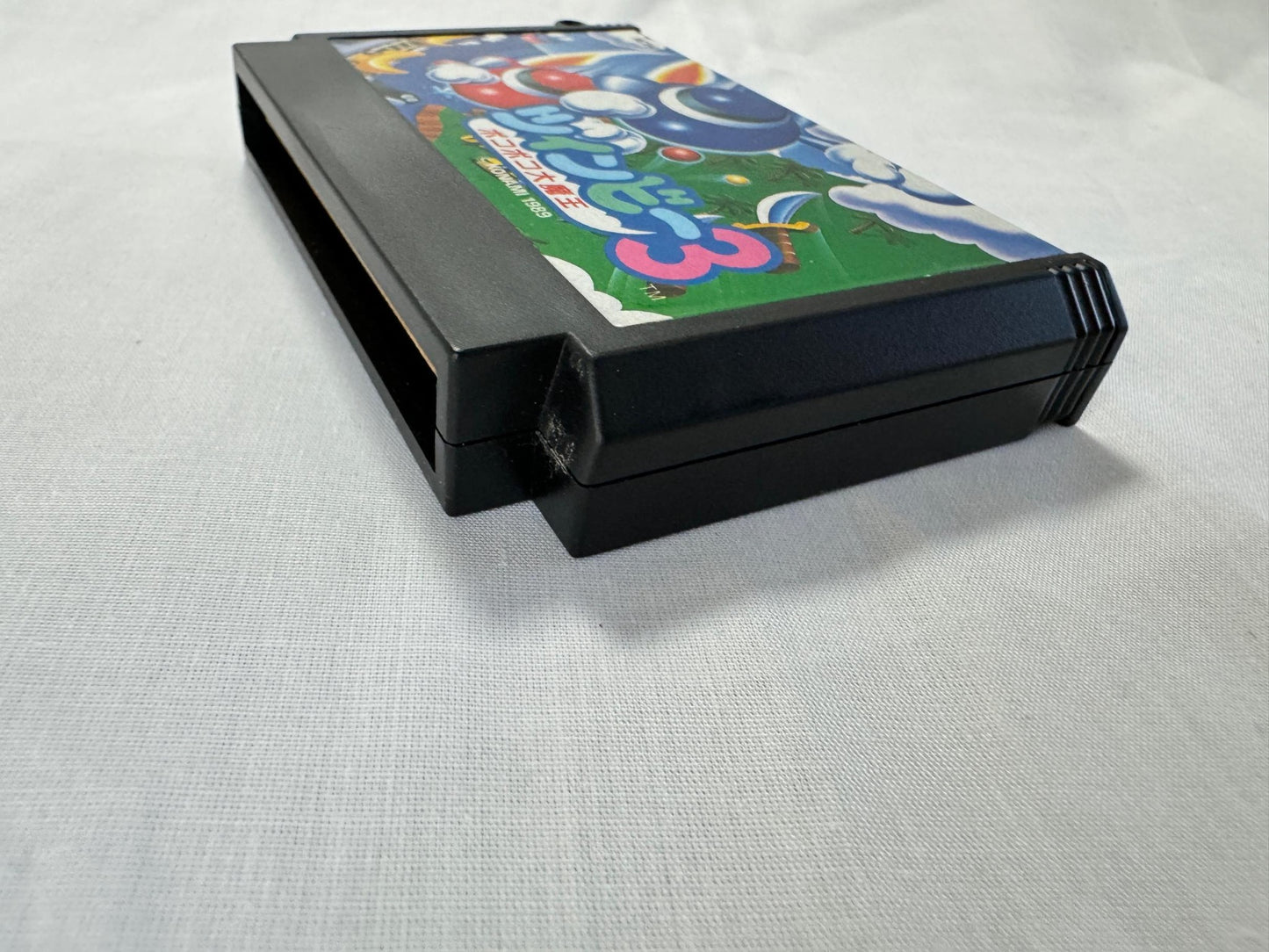 TWINBEE 3 Poko Poko Nintendo Famicom FC Cart w/Box Japan Twin bee-g1126-