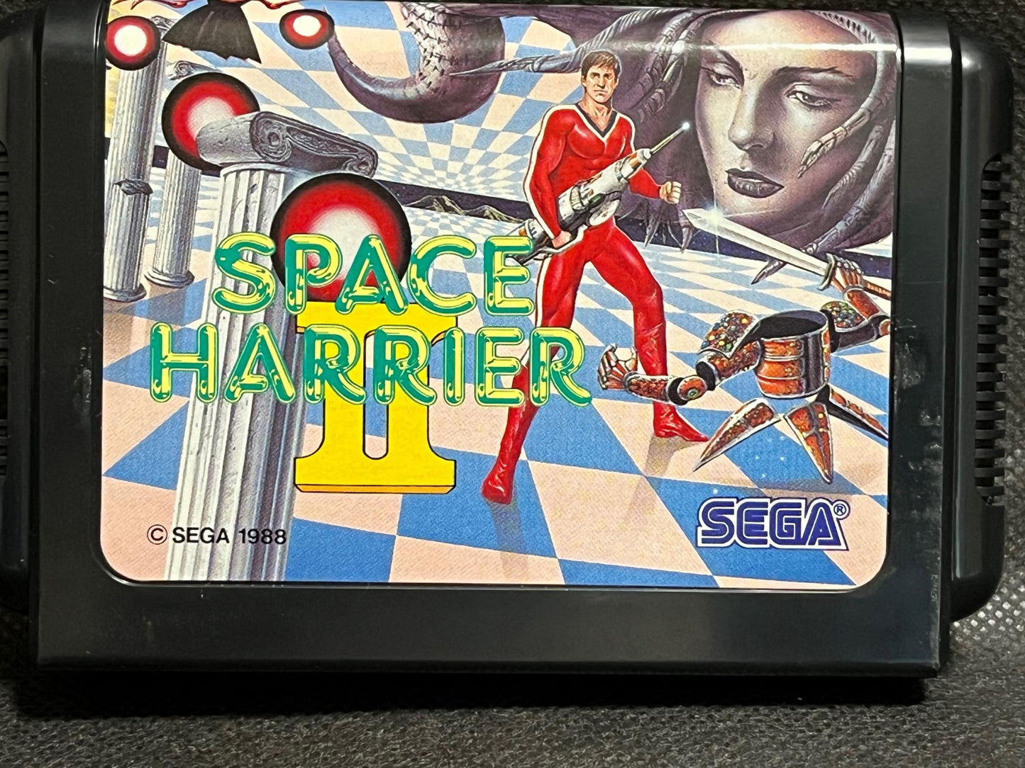 SPACE HARRIER 2 SEGA MEGA DRIVE Genesis Cartridge w/Manual, Box,working-g0429-