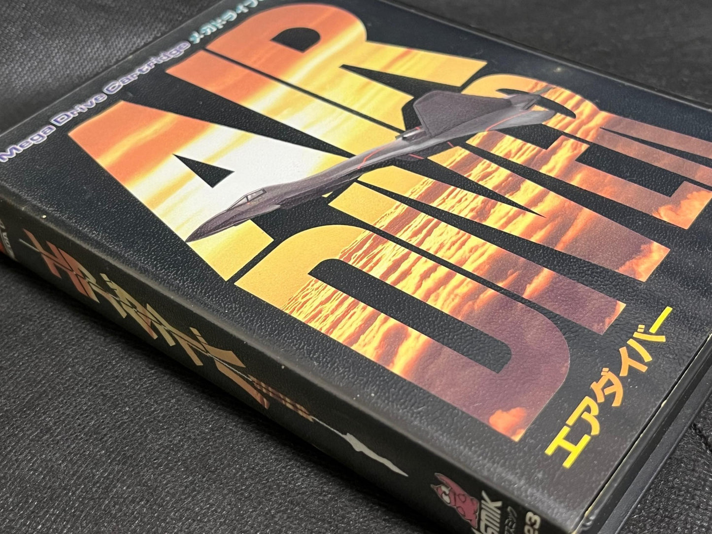 AIR DIVER SEGA MEGA DRIVE Genesis Cartridge w/Manual, Box, working-g0429-