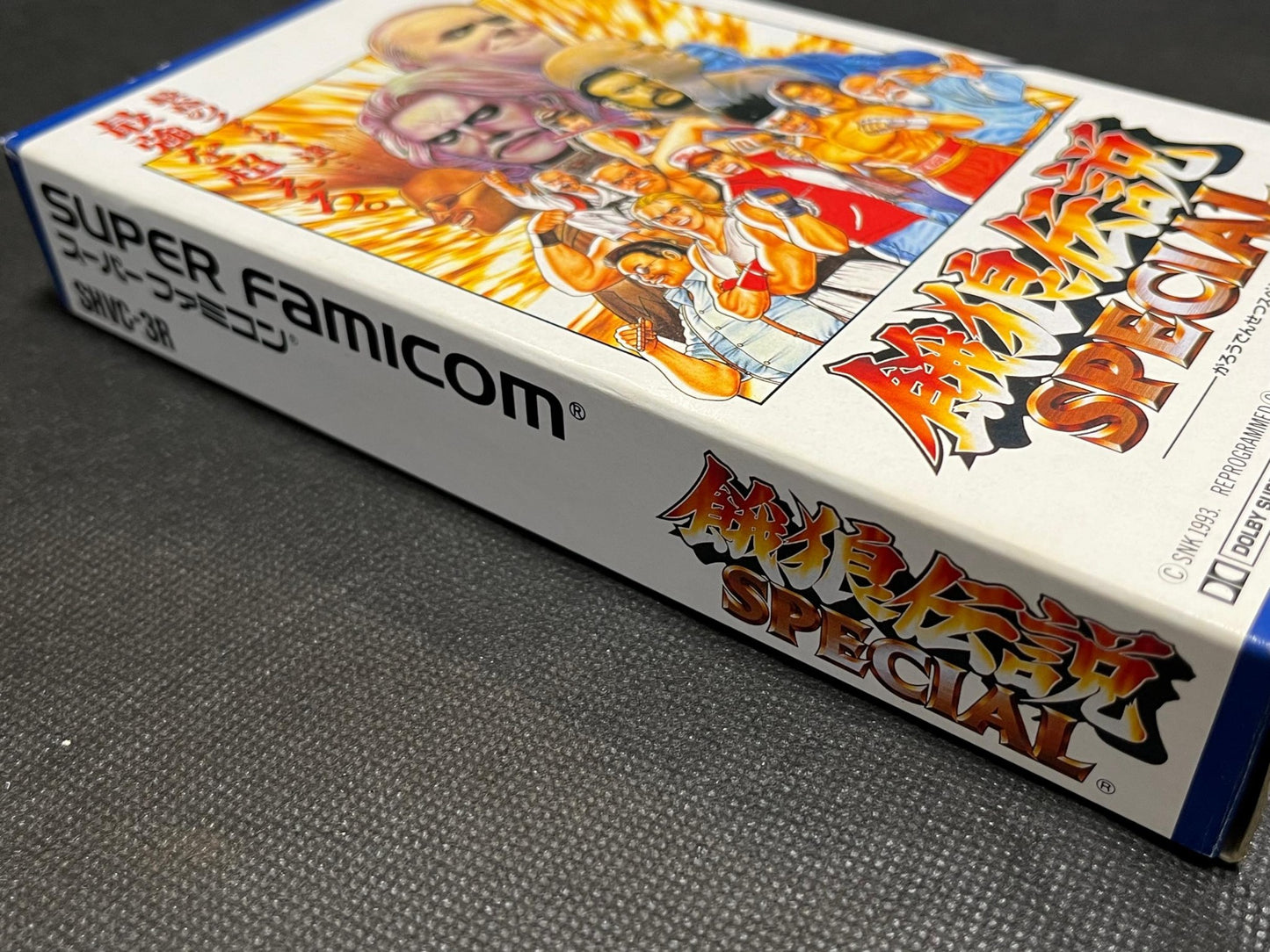 Fatal Fury Special Nintendo Super Famicom Game Cart w/Manual, Box set-g0703-9