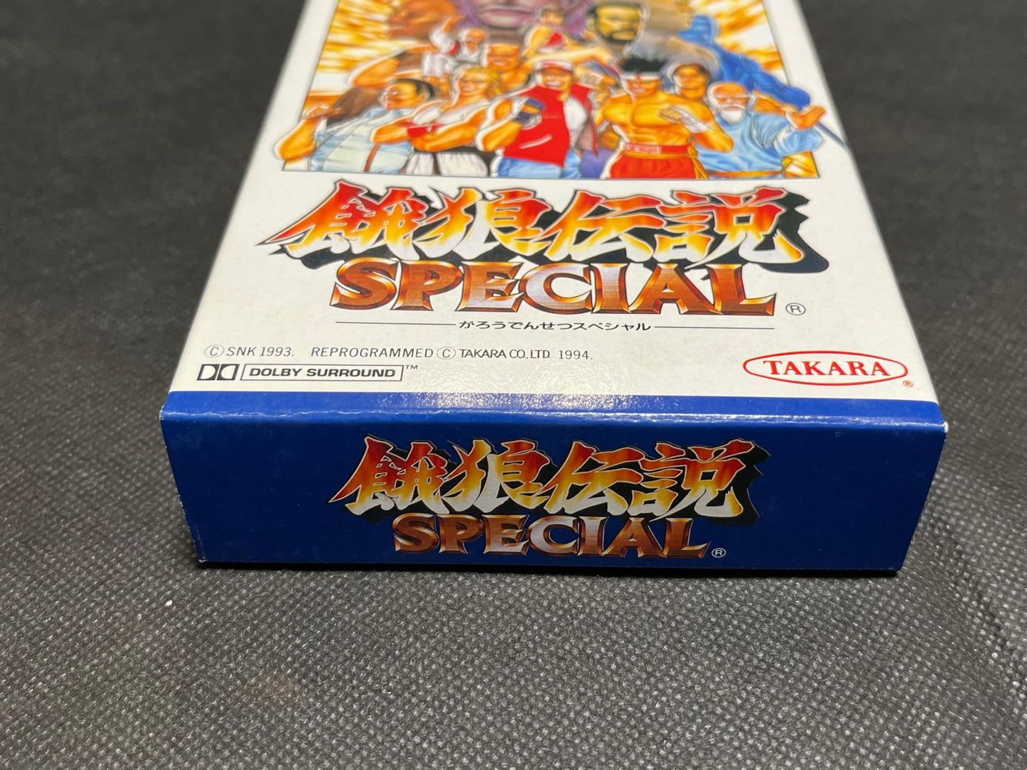 Fatal Fury Special Nintendo Super Famicom Game Cart w/Manual, Box set-g0703-9