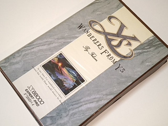 YsIII Ys3 -WANDERERS FROM Ys- SHARP X68000 Game FD, Manual, Box set, tested-H-