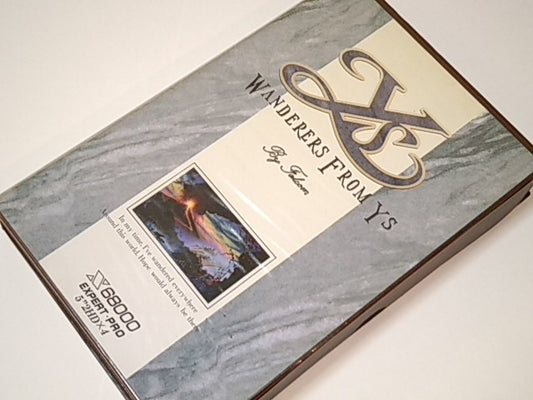 YsIII Ys3 -WANDERERS FROM Ys- SHARP X68000 Game FD, Manual, Box set, tested-H-