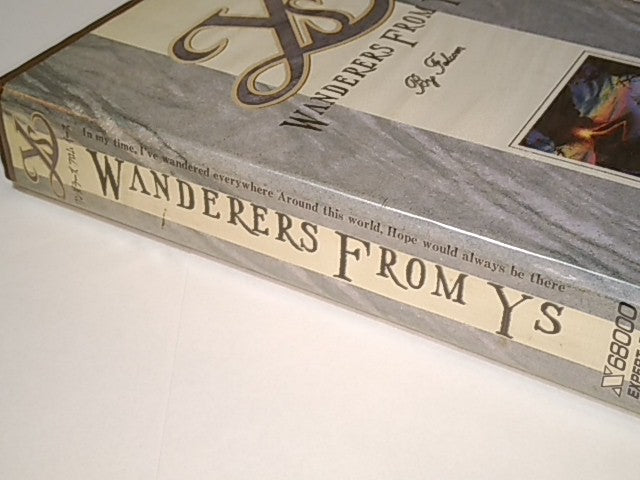 YsIII Ys3 -WANDERERS FROM Ys- SHARP X68000 Game FD, Manual, Box set, tested-H-