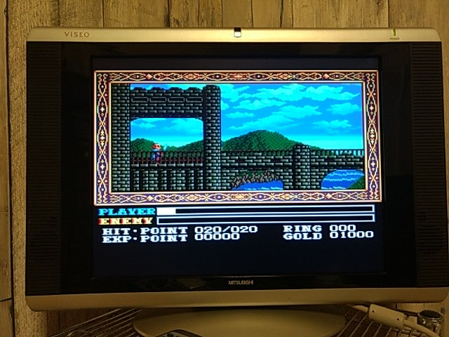 YsIII Ys3 -WANDERERS FROM Ys- SHARP X68000 Game FD, Manual, Box set, tested-H-