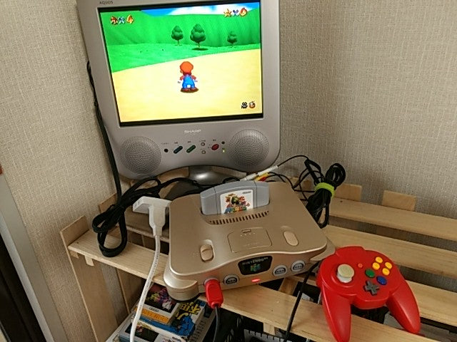 HORI PAD Mini Controller Red For Nintendo Japan/work fine-B- Hakushin Retro Game shop